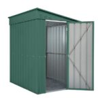 KOVINSKA VRTNA HIŠKA GLOBEL LEANTO 56 ZELENA Š145 X G172 X V204 CM - slika 3
